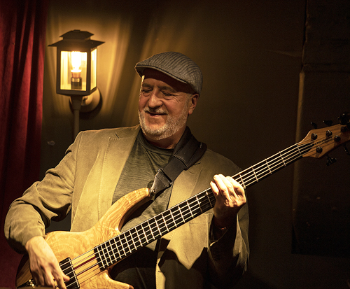 Paul on Overwater 5 String Bass